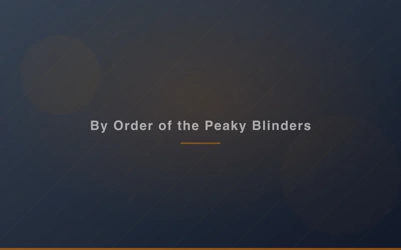 Peaky Blinders Trivia